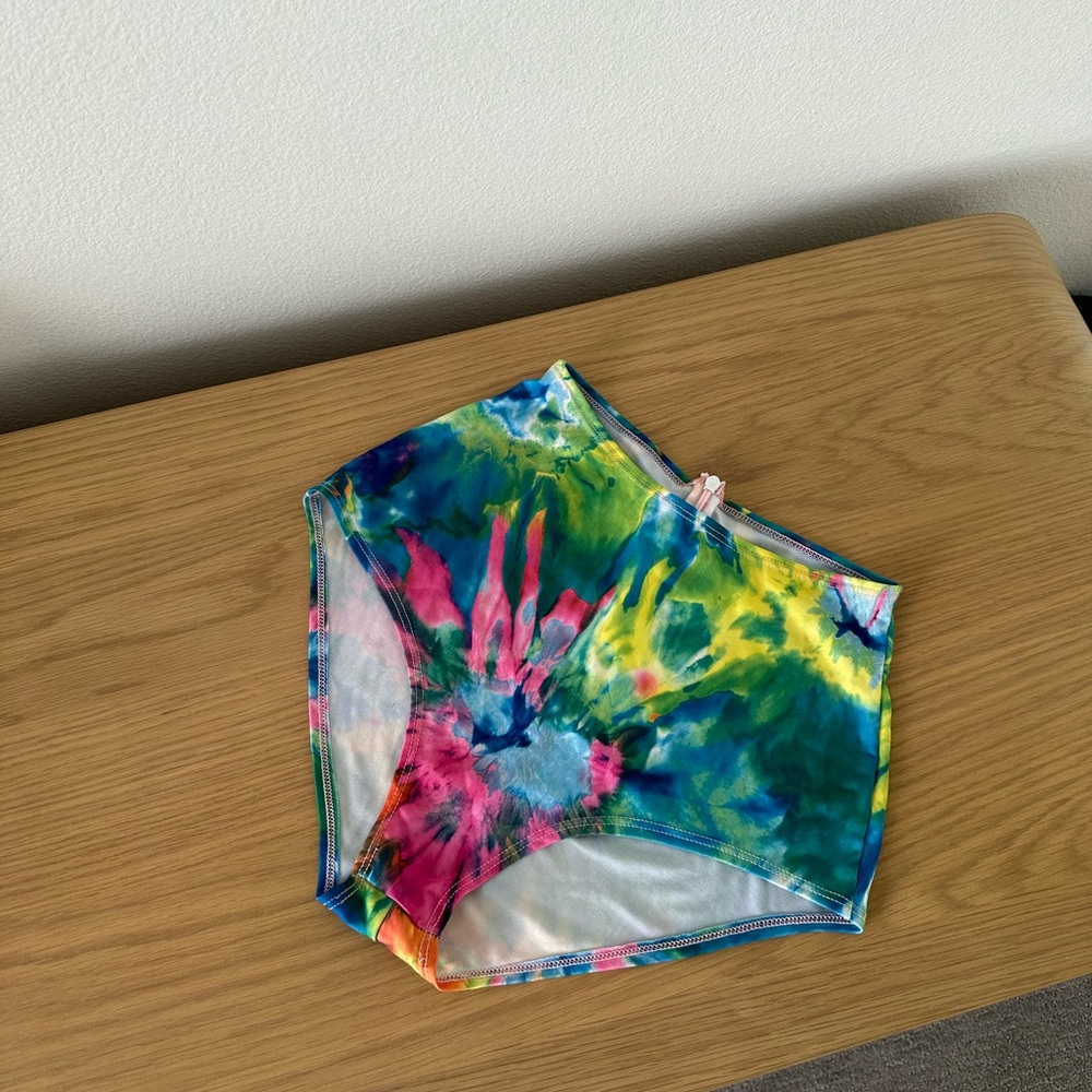 Rave bottoms rainbow tie dye size us M/L